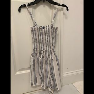 Planet Blue striped romper
